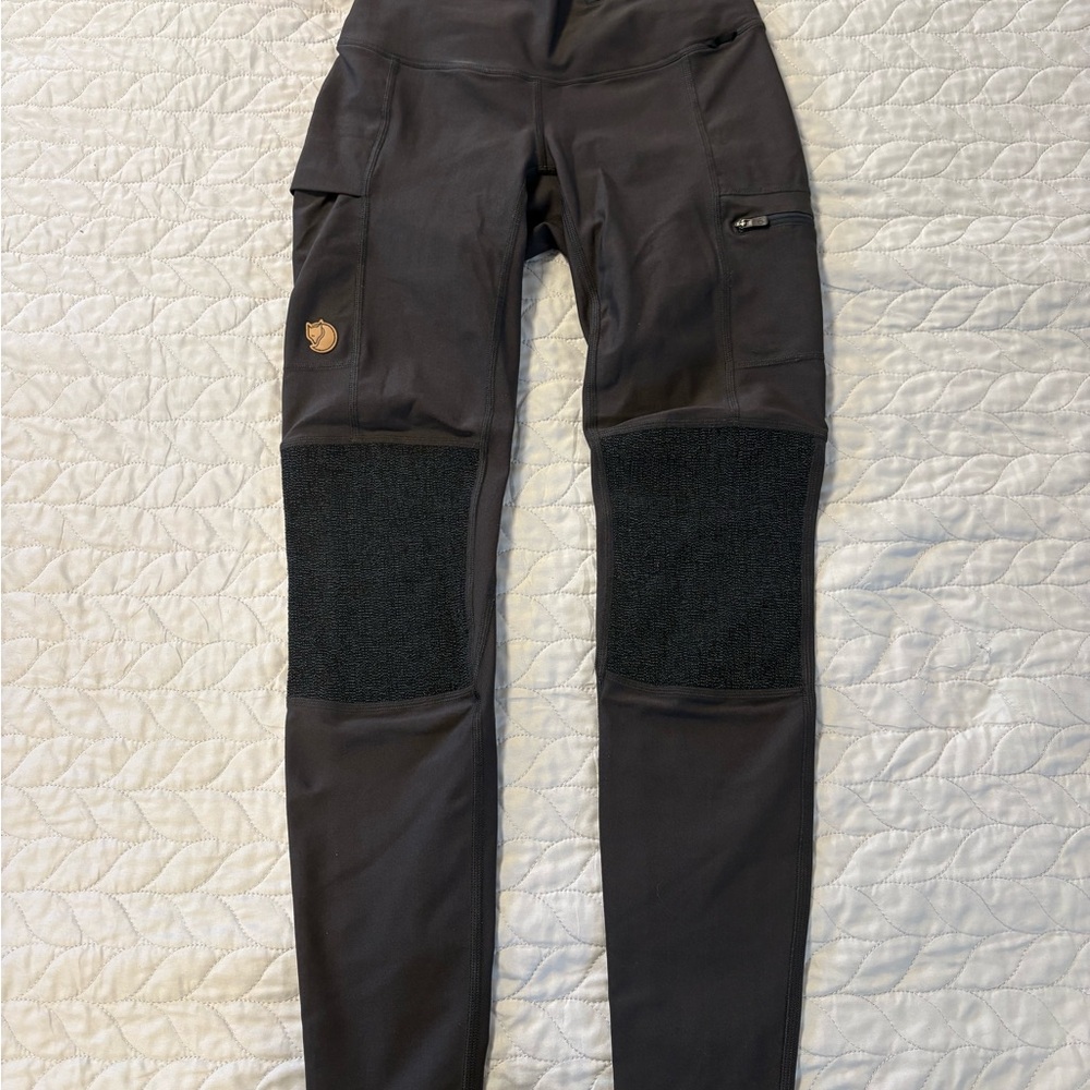 Fjallraven ABISKO TREKKING TIGHTS Dark Gray Women's Outdoor Pants
